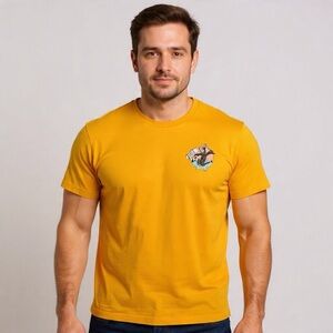 Men's Mustard Graphic Tee
